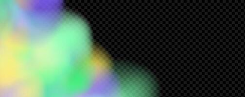 An explosion of colorful smoke clouds.Multicolor fog with blue and yellow particles.Explosions of color powder. vector