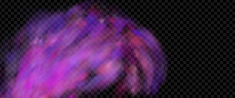 An explosion of colorful smoke clouds.Multicolor fog with blue and yellow particles.Explosions of color powder. vector