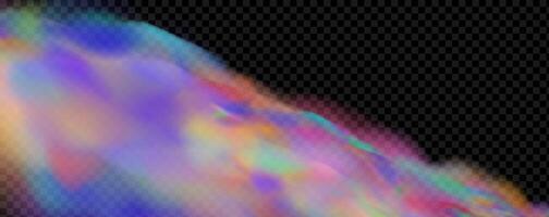An explosion of colorful smoke clouds.Multicolor fog with blue and yellow particles.Explosions of color powder. vector