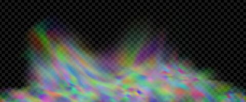 An explosion of colorful smoke clouds.Multicolor fog with blue and yellow particles.Explosions of color powder. vector
