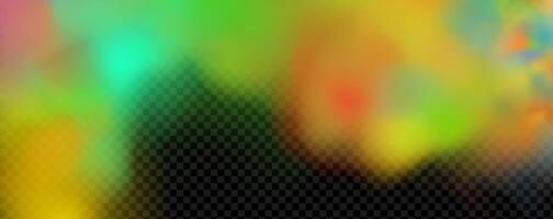 An explosion of colorful smoke clouds.Multicolor fog with blue and yellow particles.Explosions of color powder. vector