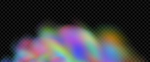 An explosion of colorful smoke clouds.Multicolor fog with blue and yellow particles.Explosions of color powder. vector