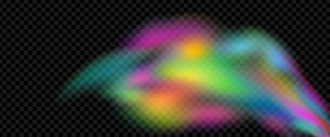 An explosion of colorful smoke clouds.Multicolor fog with blue and yellow particles.Explosions of color powder. vector
