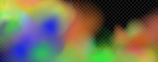 An explosion of colorful smoke clouds.Multicolor fog with blue and yellow particles.Explosions of color powder. vector