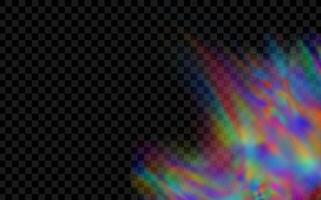 An explosion of colorful smoke clouds.Multicolor fog with blue and yellow particles.Explosions of color powder. vector