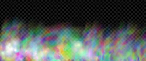 An explosion of colorful smoke clouds.Multicolor fog with blue and yellow particles.Explosions of color powder. vector