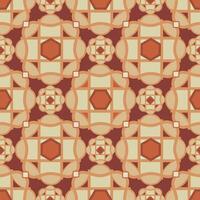 Abstract geometric shapes and line seamless pattern. Arabesque tile texture. Modern mosaic background for web site business graphics. vector