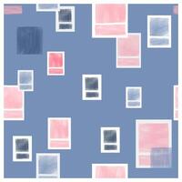 Abstract seamless pattern. Urban ornament with geometric shapes. vector
