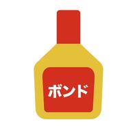 Japanese Bond Icon. Japanese Glue icon. vector