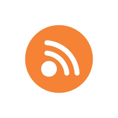 RSS icons. Subscription icon.