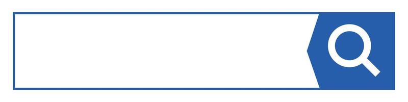 Search box for internet search. Vectors. vector
