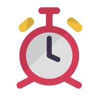 Alarm clock. Timer icon. vector