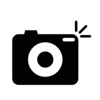 Camera icon during shooting. vector