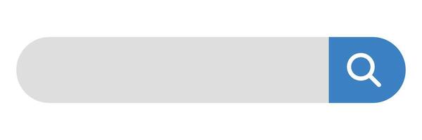 Modern search box and copy space. vector