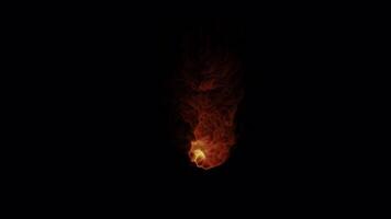 Fluid Fire Animations On Alpha video