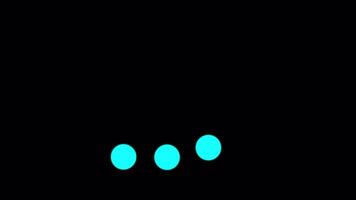 Loading Icon Animations On Alpha Channel 2D Animation video