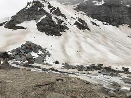 Trekking towards Pin Pass Trek in Himachal Pradesh, India photo