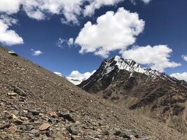 Trekking towards Pin Pass Trek in Himachal Pradesh, India photo