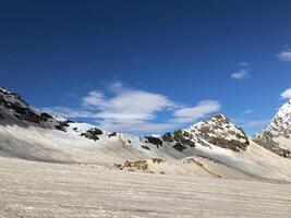 Trekking towards Pin Pass Trek in Himachal Pradesh, India photo