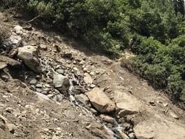 Trekking towards Pin Pass Trek in Himachal Pradesh, India photo
