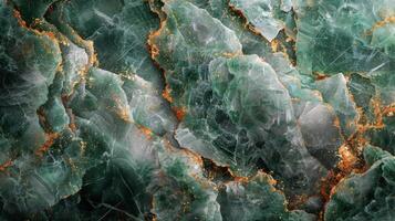 Close Up of Green Marble Texture photo
