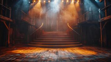 Stairs Leading to Stage photo