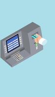 ATM Usage Animation 2D Animation video