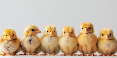 Small Birds Standing Together photo