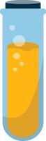 Magic Potion Bottle with Elixir. Cartoon Illustration. vector