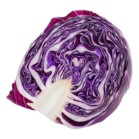 Cabbage Slice Isolated on Transparent Background png