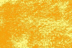 Yellow background in grunge and rustic style. Simple and minimalist vintage dirty texture of rough surface for background vector