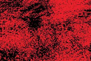 Red and black background in grunge and rustic style. Simple and minimalist vintage dirty texture of rough surface for background vector