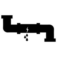 pipe connection icon vectors illustration symbol design