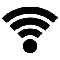wifi signal icon vectors illustration symbol design