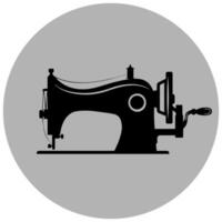 sewing machine icon vectors illustration symbol design