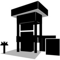 pressing machine icon vectors illustration symbol design