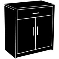 cupboard icon vectors illustration symbol design