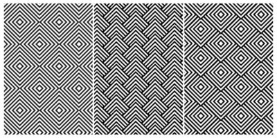 Pattern collection. Modern repeating geometric shapes. illustration vector