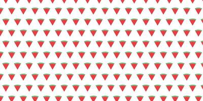 Slice of watermelon pattern background . vector