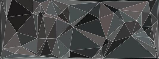 Modern geometric triangles background design . vector