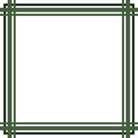square green frame made of stripes vector