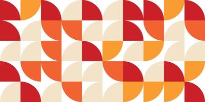 Bauhaus geometric vintage pattern background, . vector