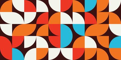 Bauhaus geometric elements , abstract shapes design simple pattern. illustration vector
