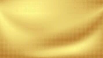 Abstract gold gradient background with halftone effect, pixel art. illustration. vector