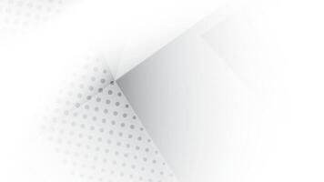 Abstract white and gray color, modern design stripes background with geometric shape. illustration. vector