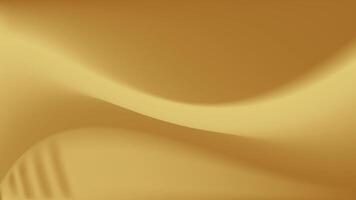 Gold abstract blurred gradient background. illustration. vector