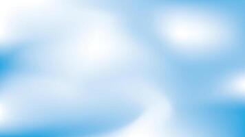 Beautiful clouds, abstract white and blue color gradient background. illustration. vector