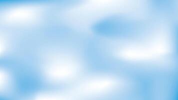 Beautiful clouds, abstract white and blue color gradient background. illustration. vector