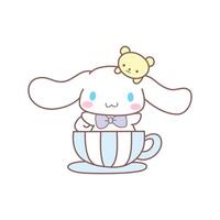 Cinnamon Roll in the cup vector