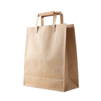 High Quality Realistic Bag Isolated on Transparent Background For Mockup png